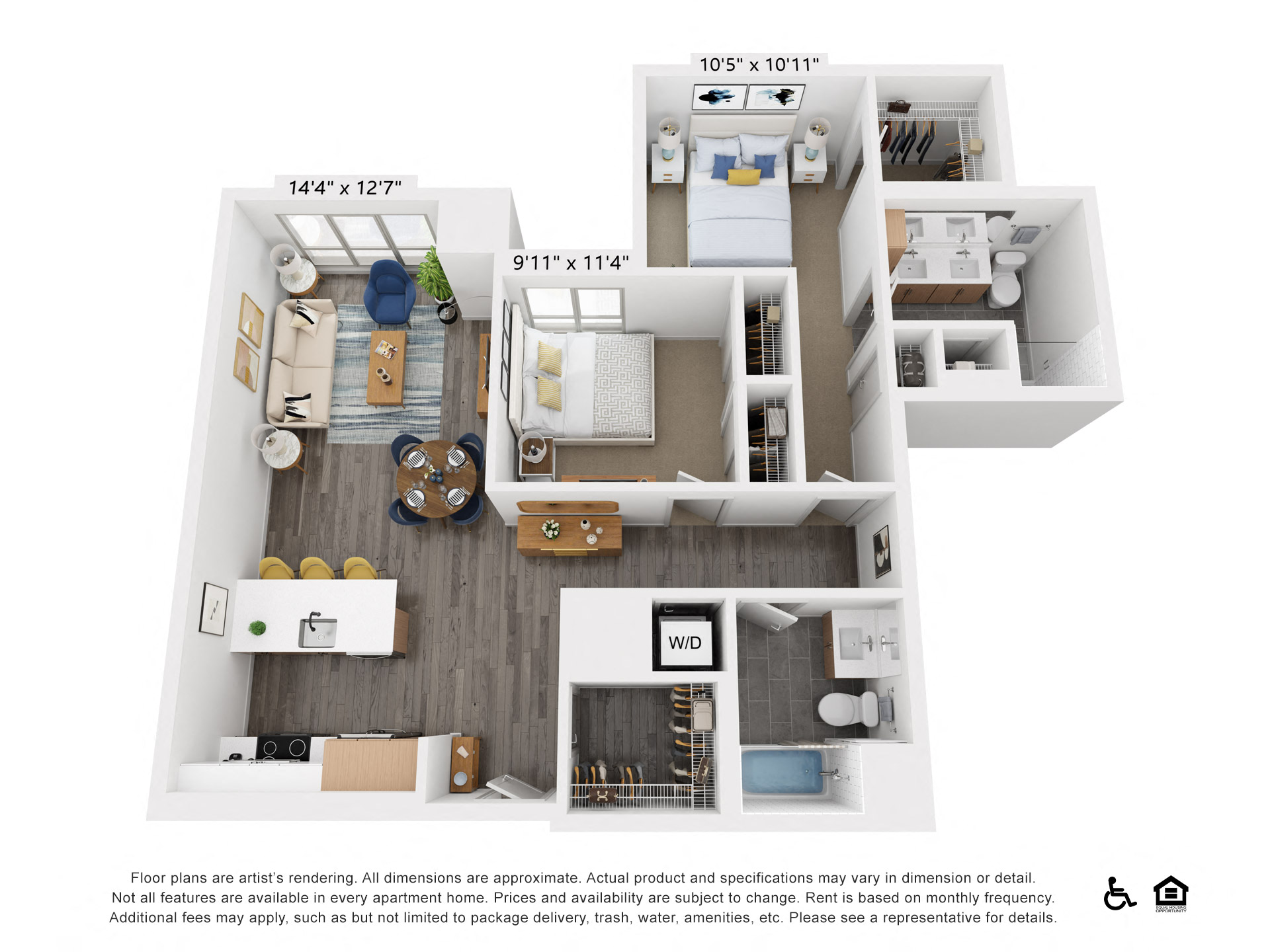 Photos of apartment on Crescent Sq.,Newton MA 02458